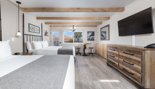 Habitación, 2 camas de matrimonio