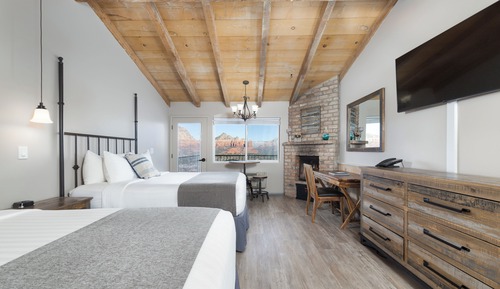 Habitación Premier, 2 camas de matrimonio