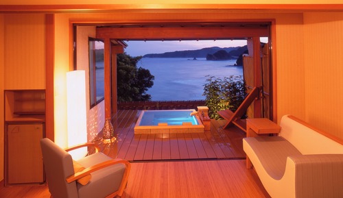 Habitación, no fumadores, vistas a la playa (Corner Japanese,Private Open Air Bath)