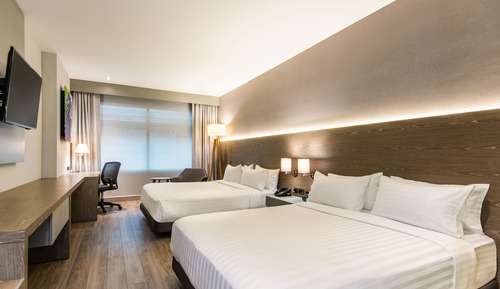 Habitación estándar, 2 camas de matrimonio