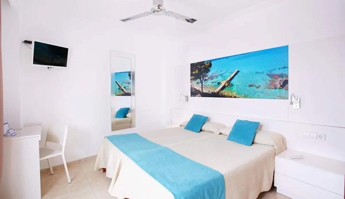 Habitación doble, balcón