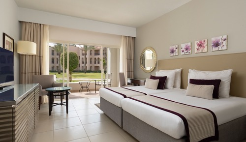 Habitación superior, vistas al jardín, planta baja (Twin Bed)