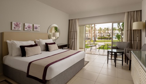Habitación familiar, vistas al jardín, planta baja (Queen or Twin Bed)