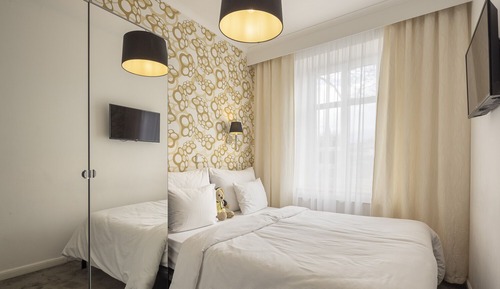 Habitación estándar con 1 cama doble o 2 individuales