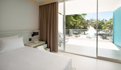 Habitación Deluxe, 2 camas individuales, vistas al mar