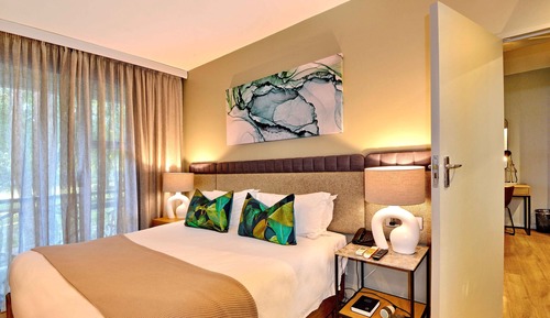 Suite superior, 1 cama doble, baño privado, vistas al jardín