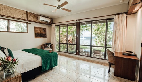 Villa tradicional, vistas al mar