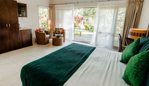Villa superior, vistas al jardín