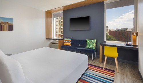 aloft, Habitación, 1 cama de matrimonio grande