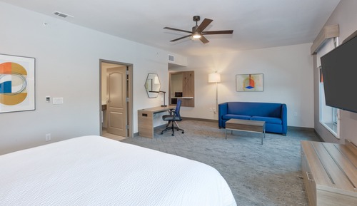 Habitación estándar, 1 cama de matrimonio grande con sofá cama