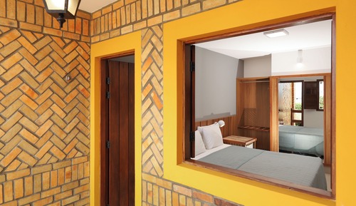 Habitación doble, balcón, vistas a la piscina
