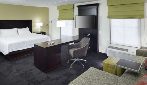 Estudio, 1 cama de matrimonio grande (Shower Only )