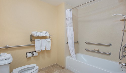 Habitación, 2 camas de matrimonio, accesible para personas con discapacidad, no fumadores
