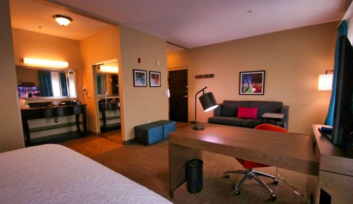 Suite estudio, 1 cama de matrimonio grande con sofá cama, no fumadores