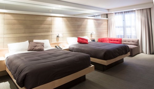 Habitación superior, 2 camas de matrimonio