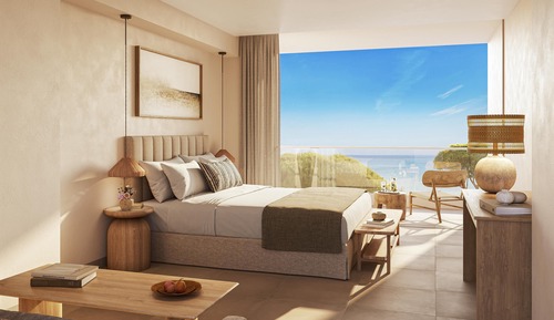 Habitación doble superior, vistas al mar