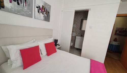 Habitación doble, baño privado