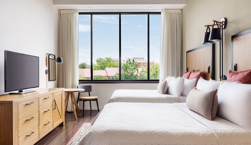 Habitación estándar, 2 camas de matrimonio