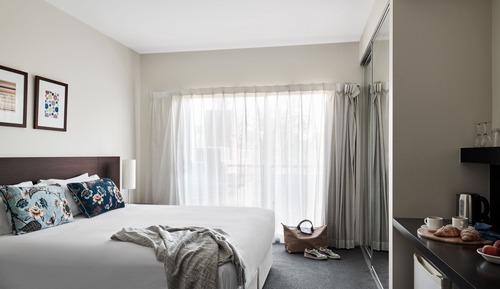 Estudio, 1 cama de matrimonio
