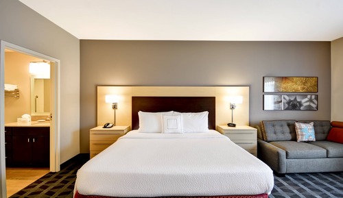 Estudio, 1 cama de matrimonio grande