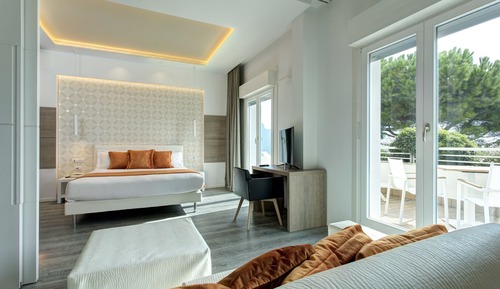 Suite de diseño, 1 habitación, vistas al mar (Beach access included)