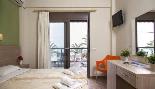 Habitación doble, vistas al mar