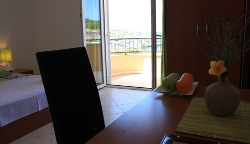 Habitación Confort doble, balcón, vistas al mar
