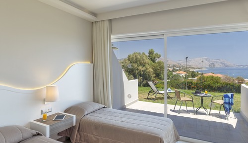 Habitación familiar, vistas al mar (Superior)
