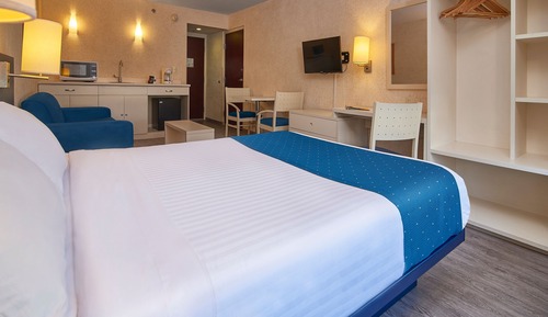 Suite, 1 cama de matrimonio con sofá cama