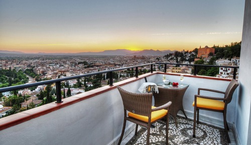 Habitación doble, terraza
