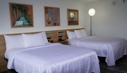 Habitación Deluxe, 2 camas de matrimonio, vistas al parque