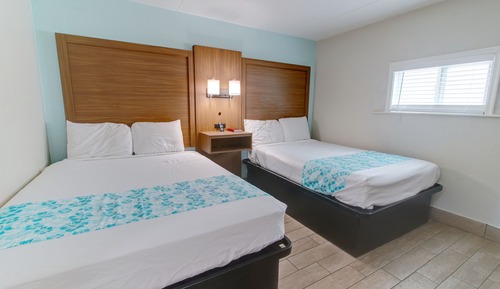 Suite Deluxe, varias camas, no fumadores, vistas a la piscina