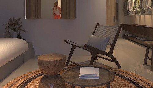Plunge Pool Cave Suite with Sunset View