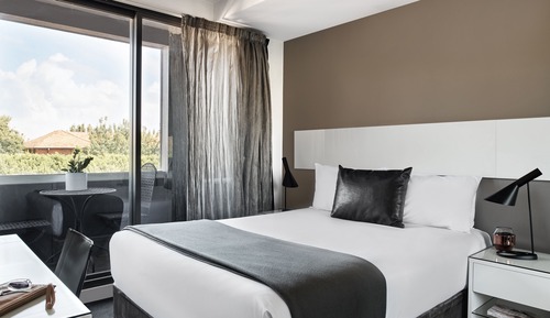 Estudio, 1 cama de matrimonio
