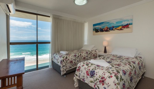 Apartamento Deluxe, 2 habitaciones, vistas a la playa