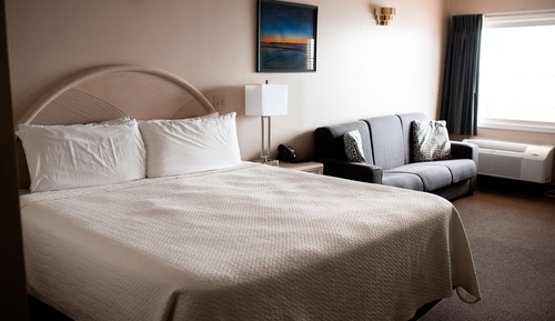 Habitación individual básica, 1 cama de matrimonio grande