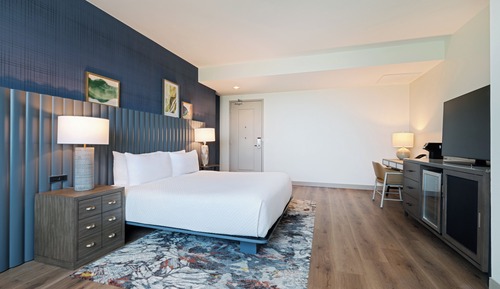 Habitación estándar, 1 cama de matrimonio grande, notificación por teléfono o timbre