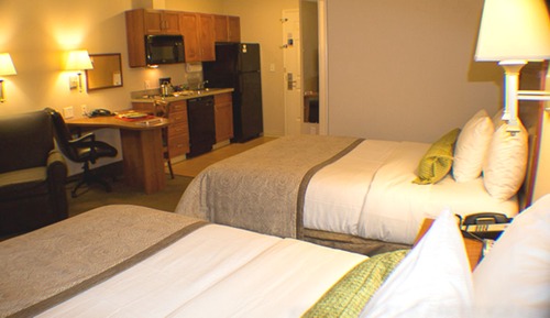 Suite estudio, 2 camas dobles, cocina