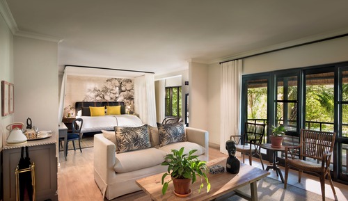 Suite, vistas al jardín