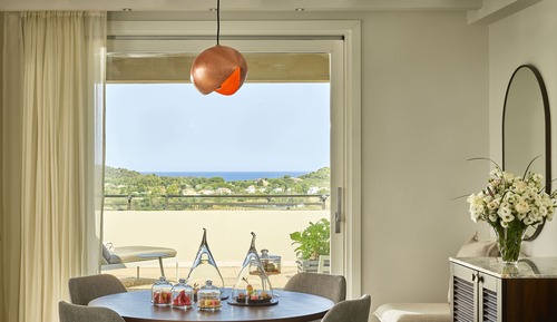 Suite, 1 cama de matrimonio grande, vistas al mar (Tholos Suite)