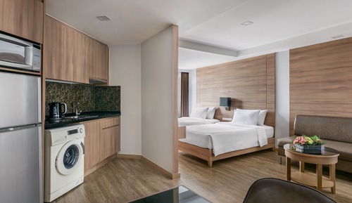Suite Deluxe, 2 camas individuales, vistas a la ciudad