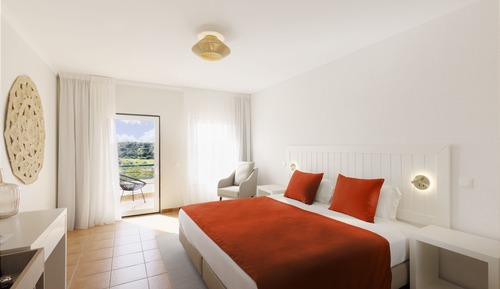 Habitación con 1 cama doble o 2 individuales