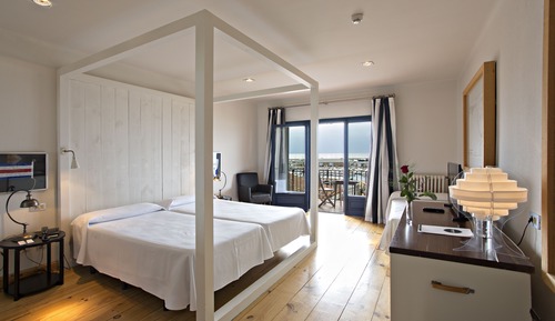 Habitación doble de uso individual, balcón, vistas al mar