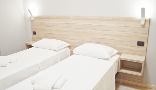 Habitación con 1 cama doble o 2 individuales