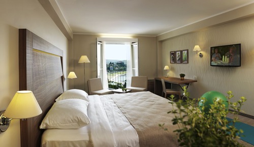 Habitación estándar doble, balcón, vistas al mar
