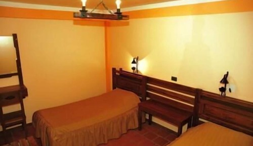Habitación doble, 2 camas individuales, baño compartido