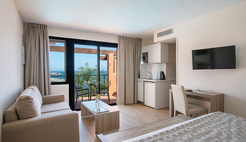 Habitación doble, balcón, vistas al mar