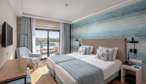 Habitación estándar, vistas al puerto deportivo