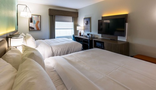 Habitación estándar, 2 camas de matrimonio, no fumadores
