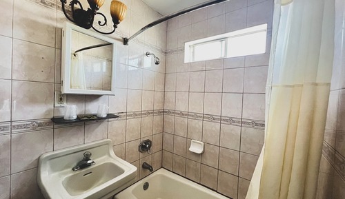 Habitación básica, 2 camas de matrimonio, no fumadores, cocina